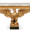 A George II Gilt Wood Eagle Console Table Attributed to William Bradshaw
