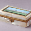 A Viennese Mother of Pearl Trinket Box