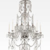 An Highly Important Continental Cut Glass Chandelier